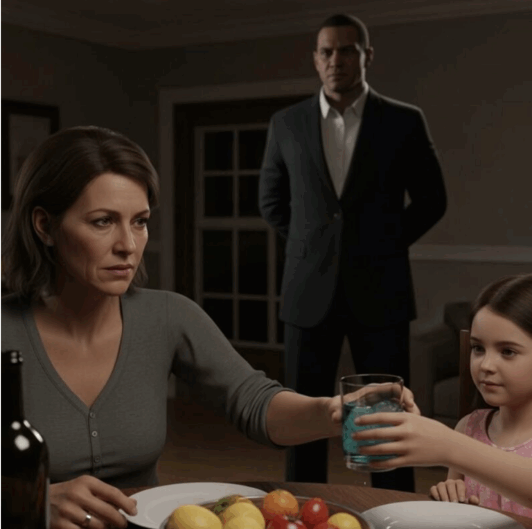 – Μαμά, μην πιεις από αυτό το ποτήρι! Ο καινούριος μπαμπάς έβαλε κάτι μέσα!  Η Μαίρη πάγωσε από την έκπληξη, καθώς η φωνή της κόρης της διέκοψε τη γαλήνη του βραδιού. Με την καρδιά της να χτυπά δυνατά, αποφάσισε να αλλάξει τα ποτήρια – κι αυτό που ανακάλυψε έκανε το αίμα της να παγώσει και τις τρίχες της να σηκωθούν…